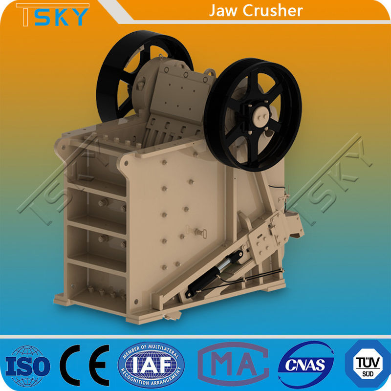 ISO PET 500×750 55KW 110tph Jaw Crusher Machine
