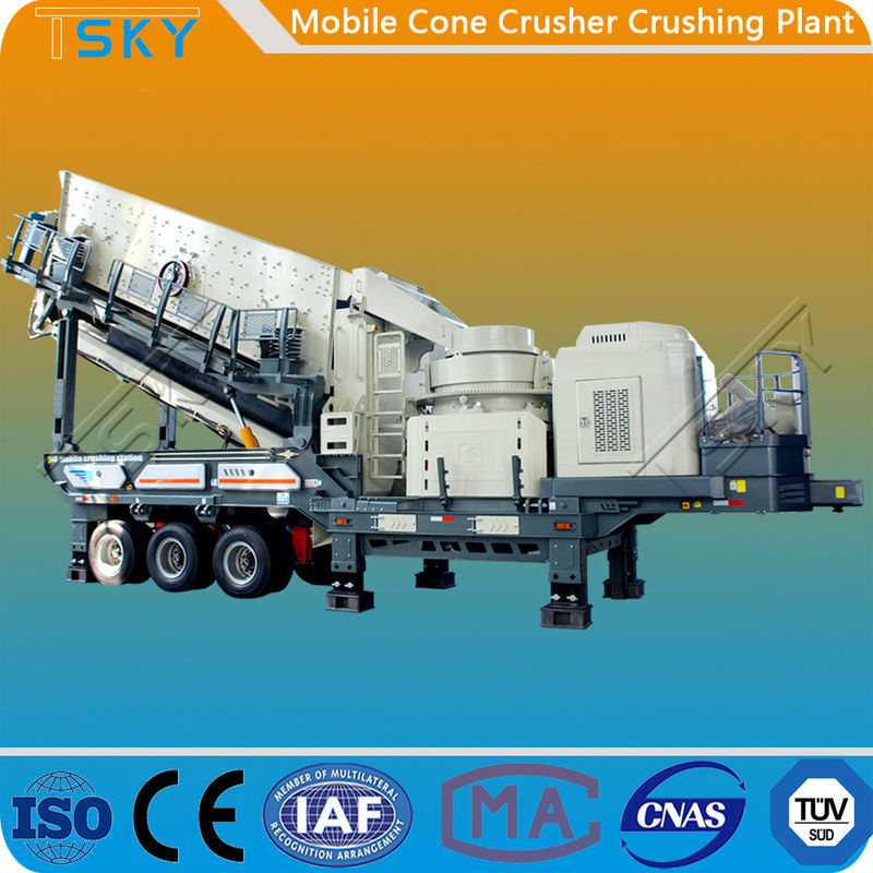 TS3S1854C116 115tph Mobile Impact Crushing Plant