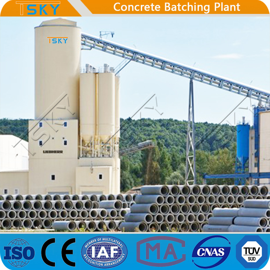 Vertical Storage Silo 50HZ Concrete Batching Systems